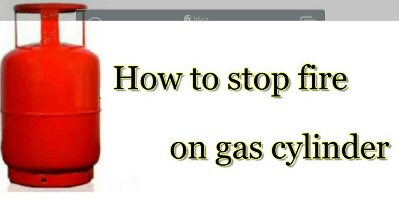 gas cylinder safety tips